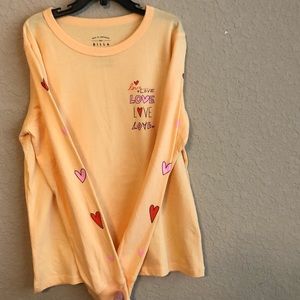 Girls Billabong long sl T-shirt Medium